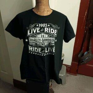 Black HD short sleeve shirt